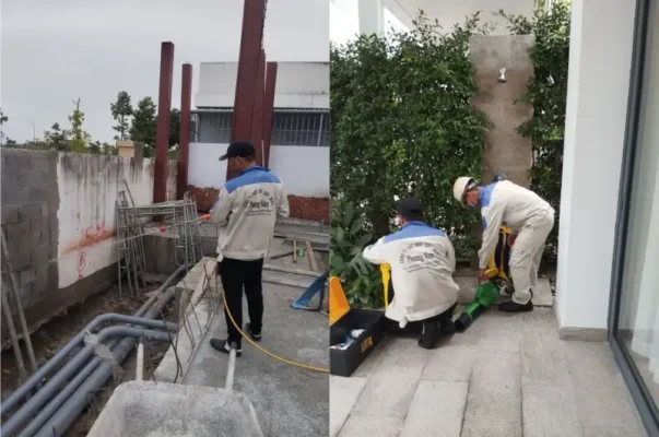 Quy trình phun thuốc chống mối cho công trình xây dựng